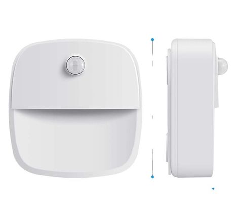 Metal ABS Battery Operated LED Motion Sensor Night Light for Customizable Settings