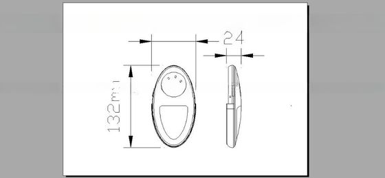 Battery Powered IR Sensor Switch LED Surface Mount Light for Closet Kitchen Furniture