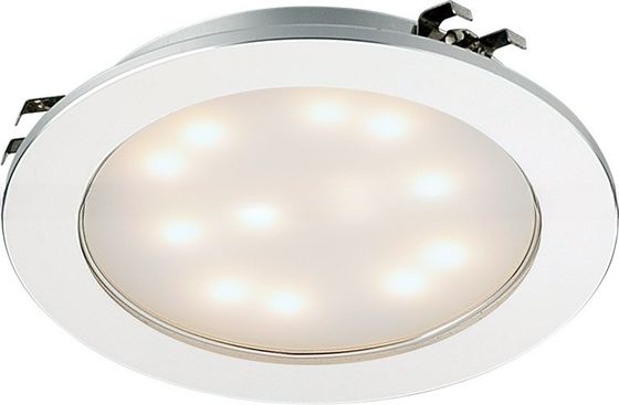High luminous efficiency LED recessed cabinet light for furniture 58MM opening diameter