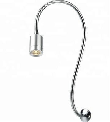 Bedside Mounted Round Shade LED Headboard Reading Lights with Screw Installation