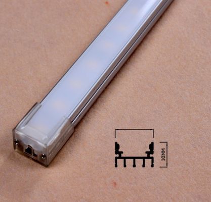 Waterproof Aluminum Channel Profile LED Strip Light with 1m Length Milky White Diffuser
