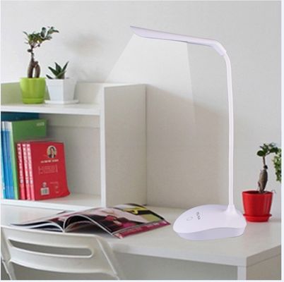 Convenient Touch Control LED Reading Lamp with Flexible Gooseneck and USB Port