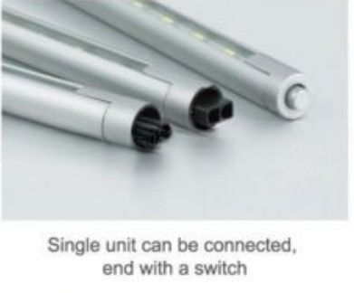 LED Closet Lighting with Connectable Design and High Color Rendering Index Ra 80