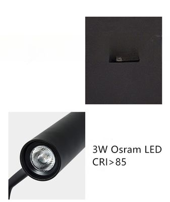 Hotel Bedside Reading Light with 5V 2A USB Modern Design Plastic Shade Recessed Mount