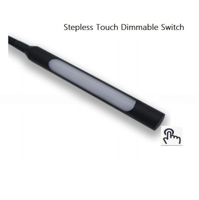 DC Power Supply Aluminum IRON Touch Dimmable Switch Flexible Clip-on LED Reading Desk Lamp