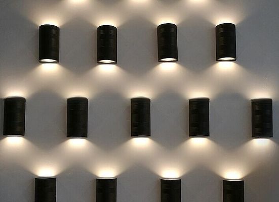 80 Ra Color Rendering Index Aluminum Wall Lamps for Modern Home and Hotel