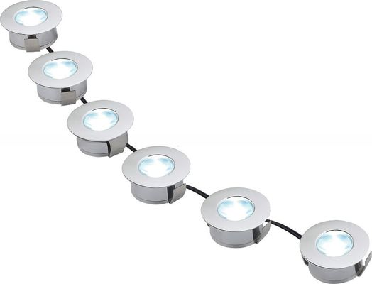 Transform Your Kitchen with KITS 12V Recessed LED Closet Furniture Lights in Chrome