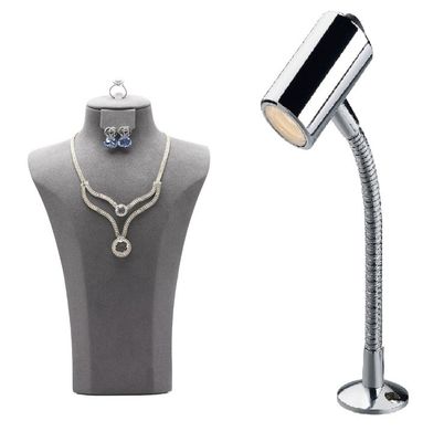 20000 Hours Working Time LED Table Lamp for Jewelry Display in Museum Showcase Cabinet