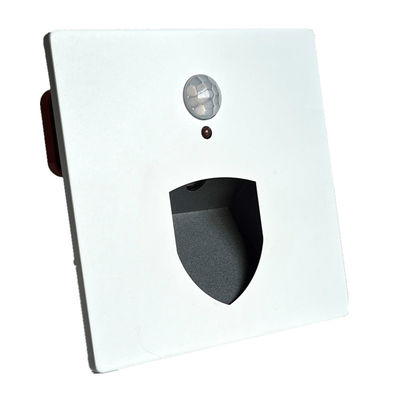 Easy Mount Stairwell Lighting Luxury Indoor SS Panel Magnetic Mounted PIR Motion Sensor