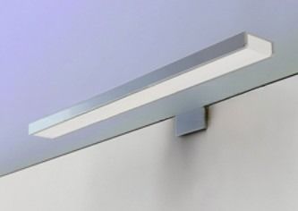 Smart Washroom IP44 LED Mirror Light with CHrome Plated Finishing and High Luminous Flux