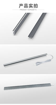 Lighting and Circuitry Design Aluminum Shelf Double Luminescence Glowing Showcase