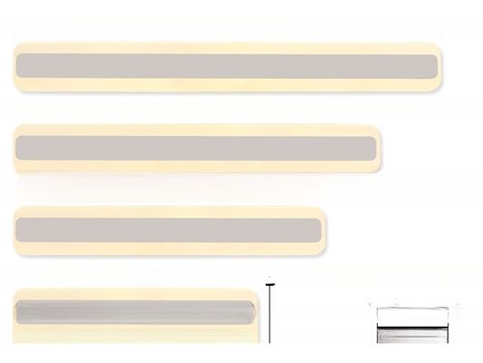 Long Shade LED Makeup Mirror Front Light Bathroom Vanity Lighting Fixtures AC100-240V