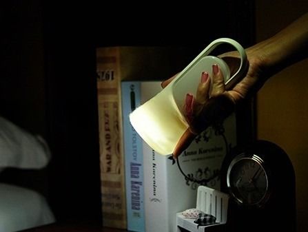 Portable Battery Operated LED Indoor Motion Sensor Night Light with USB and 115 Lumens