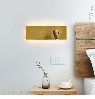 5W Backlight and Spotlight Sconce LED Bedside Dining Room Light Fixture for Off-White Interior Decor