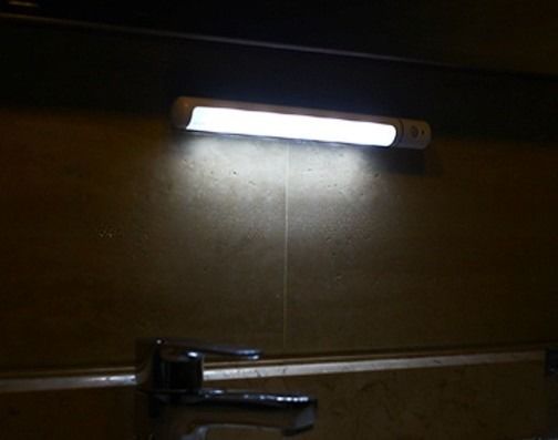 Battery Powered Adjustable Head LED Sensor Night Light Modern