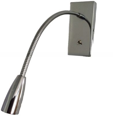 Hotel Bedside Wall Mounted Reading Lamp with Gooseneck and 20000 Working Hours