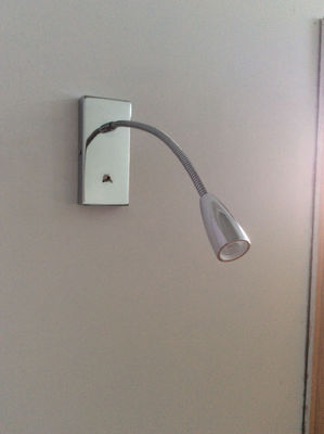 Hotel Bedside Wall Mounted Reading Lamp with Gooseneck and 20000 Working Hours