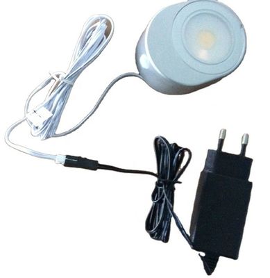 12V DC 3W Slim Round LED Under Kitchen Cabinet Light Cob with Down Shade Direction