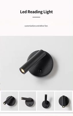 Round LED Acrylic Wall Lamp for Kitchen Bedroom Living Room Creative and Modern Design