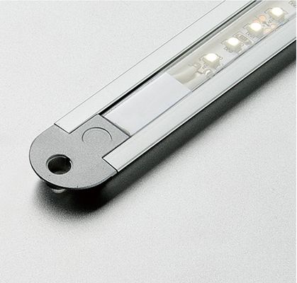 20000 Hours Working Time Light Gray Aluminum Profile Color Changing LED Cabinet Lights