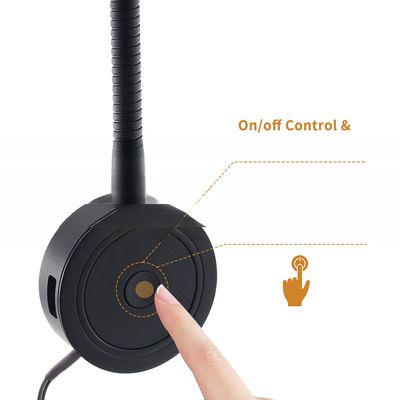 LED Bed Lamp Bed Side Light 12V USB Gooseneck Bed Reading Light Book Car Lamp 2USB Charging 0.4kg