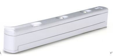 Vibration Inductive Switch LED IR Sensor Light for Wardrobe Cabinet and Drawer Silver Grey