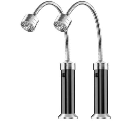 Aluminum Alloy Outdoor Camping Light with Magnetic Base 360 Adjustable LED and 1-