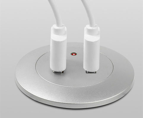 1 Ports Embedded Circular USB Type-C Socket for Charging Household Appliances 58*31MM