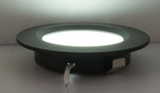 Embedded Installation 12V Puck Light LED Panel for Furniture Cabinet Kitchen Round