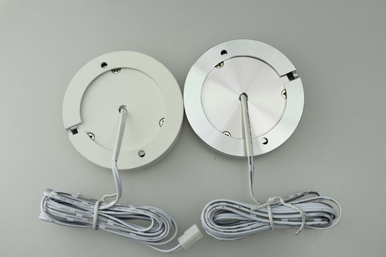 Embedded Installation 12V Puck Light LED Panel for Furniture Cabinet Kitchen Round