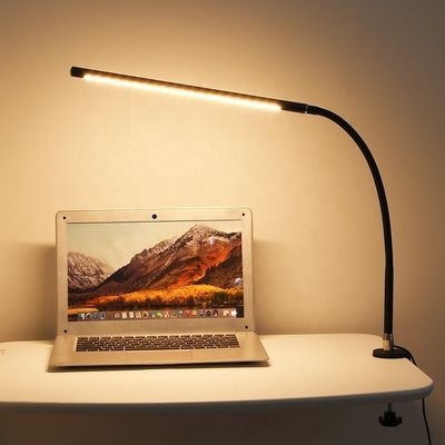 USB Desk Lamp with Dimmable Reading Light and Clamp 480*120*50mm Product Dimension