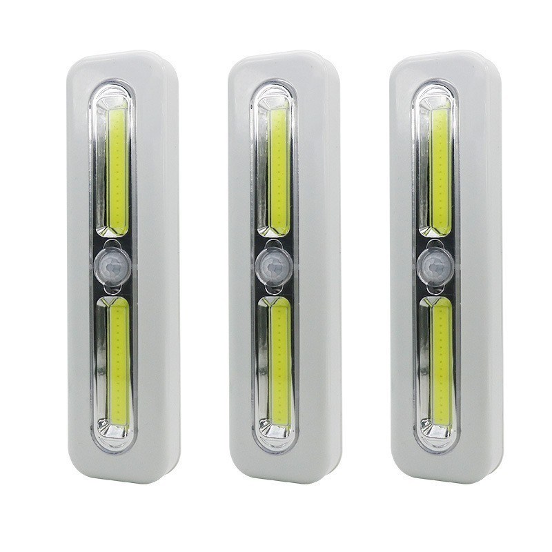 1-3M Sensing Distance 8 LED PIR Motion Sensor Mini Cabinet Light for Indoor Night Lighting