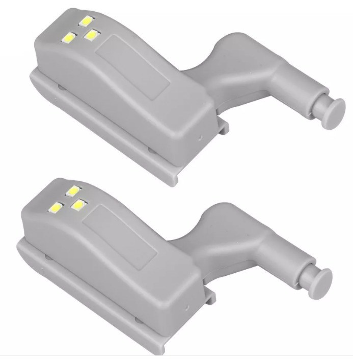 Kitchen Cabinet Cupboard LED Hinge Light with Battery and High CRI Ra 80