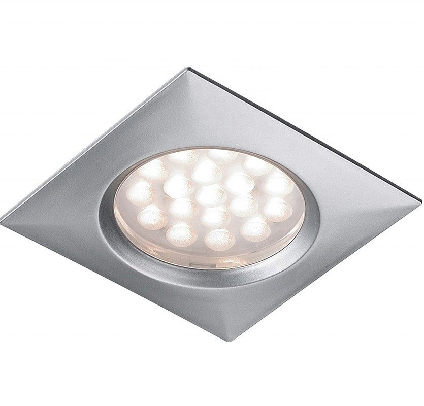0.15kg Weight Recessed LED Square Under Cabinet Light with 2-