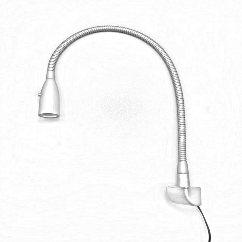 1W High Power LED Flexible Reading Desk Light Book Light Night Lamp with 1-